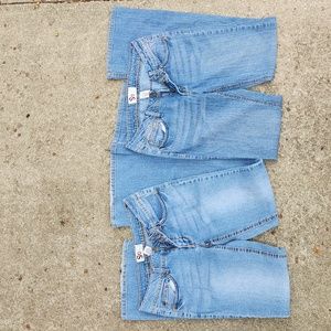 SO Women's Light Blue Boot Cut Jeans - Pair